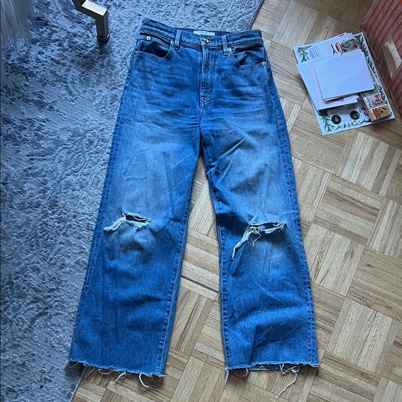SLVRLAKE Denim - SLVRLAKE Sz 25 Grace Cropped Jeans in Montana